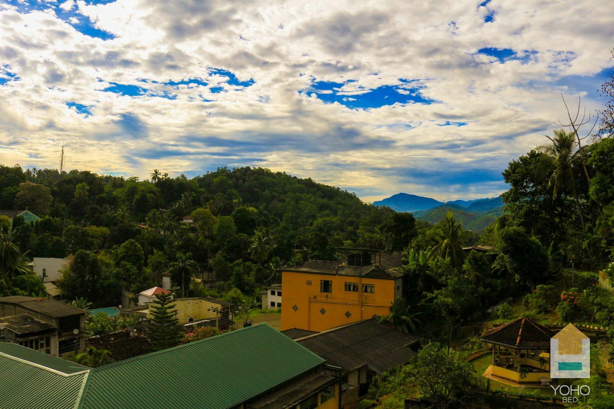 Mountain White Villa By Sunrise Kandy Exteriör bild